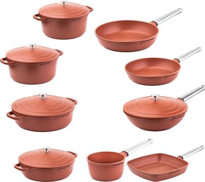 Westinghouse Performance Series - 14-delige Pannenset - Rood - Complete pannenset Westinghouse Performance Series - 14-delige Pannenset - Rood - Complete pannenset