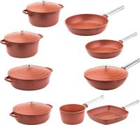 Westinghouse Performance Series - 14-delige Pannenset - Rood - Complete pannenset - thumbnail