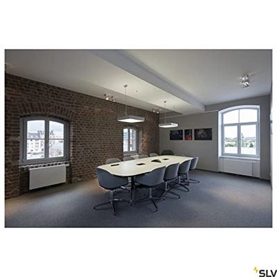 SLV 1000727 LED-plafondlamp 39 W Zilver-grijs SLV 1000727 LED-plafondlamp 39 W Zilver-grijs