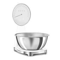 Smeg KSF01WHWW Keuken weegschaal Wit - thumbnail