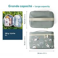 Geïsoleerde lunchtas - MONBENTO - Frosty 5L Raccoon kinderkoeltas - thumbnail
