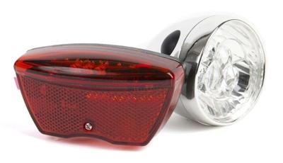Verlichtingset IKZI Retro - chroom
