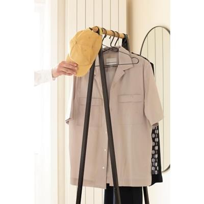 Brabantia Linn Kledingrek 47.6x34x170 cm Zwart - thumbnail