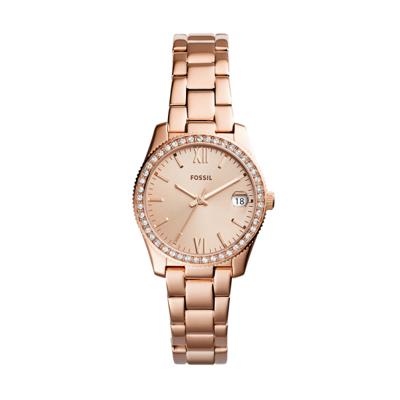 Fossil horlogeband ES4318 Staal Rosé 16mm