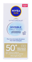 Nivea Sun Invisible Daily Fluide SPF50+ - thumbnail