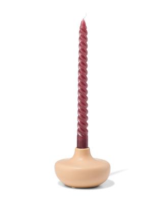 HEMA Kandelaar 10.8x7.5cm keramiek bruin (bruin)