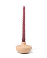 HEMA Kandelaar 10.8x7.5cm keramiek bruin (bruin) - thumbnail