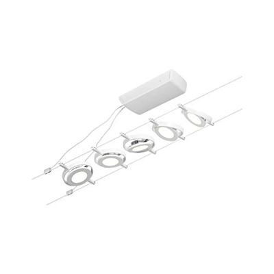 Paulmann RoundMac 94416 Kabelsysteem compleet LED vast ingebouwd LED Wit, Chroom