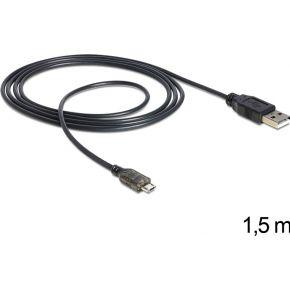Delock 83272 USB naar Micro USB data- en voedingskabel met LED-indicatie Delock 83272 USB naar Micro USB data- en voedingskabel met LED-indicatie
