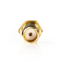 Nedis CSGP02120GD Sma-adapter Sma Female Ts9 Verguld 50 Ohm Recht Koper Goud 2 Stuks Polybag - thumbnail