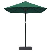 Tuinparasol Groen 385 x 209 x 244 cm Stof - thumbnail