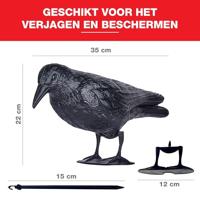 Swissinno raven Nep-raaf tegen duiven Functies: Afschrikking 1 stuk(s) - thumbnail