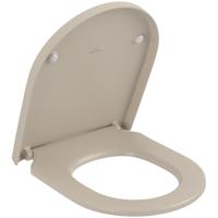 Villeroy & Boch Subway 3.0 Closetzitting Softclose en Quickrelease 43.8x37.4x4.2 cm Mat Almond - thumbnail