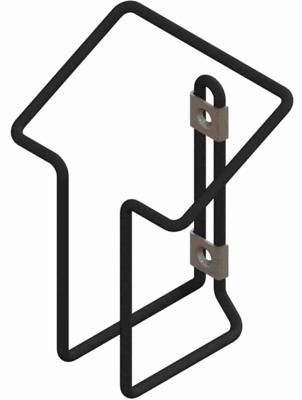 Laderhouder Steco - mat zwart Laderhouder Steco - mat zwart