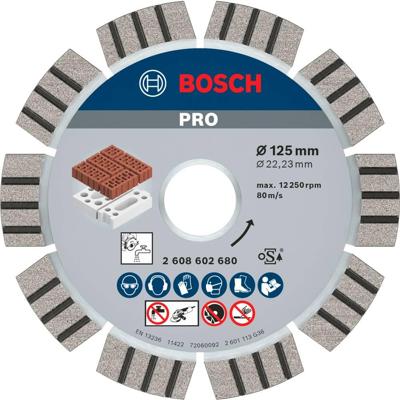 Bosch Accessories 2608602680 Bosch Power Tools Diamanten doorslijpschijf Diameter 125 mm 1 stuk(s)