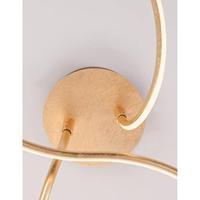 Lyora PlafondlampFungo krul goud - 9357086 - thumbnail