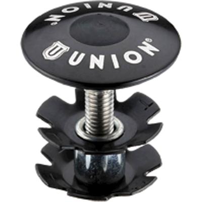 Union balhoofd plug/kap ahead 1 1/8 zwart