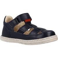 Leren babysandalen Tractus 894823-10-101 KICKERS® marineblauw - thumbnail