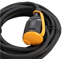 Verlengkabel Professioneel 1-voudig 5 meter zwart 230V 3x1,5mm2 - thumbnail