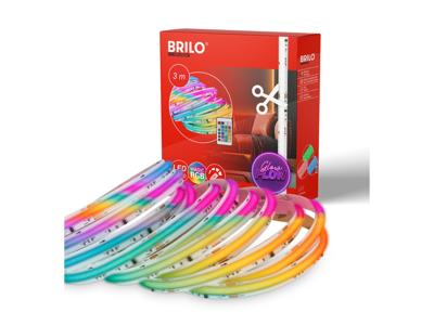 Briloner COB LED-strip 3 m (RGBIC)