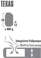 High Peak Texas lichtgewicht matras luchtmatras - thumbnail