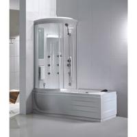 Wiesbaden Ritual baddouchecombinatie links 170x85x220 cm, wit - thumbnail