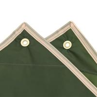 VidaXL Regenponcho met capuchon 2-in-1 ontwerp 223x145 cm groen - thumbnail