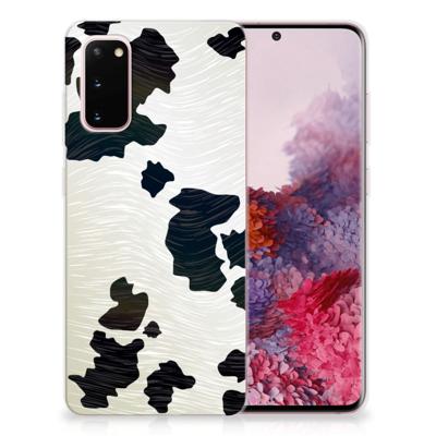 Samsung Galaxy S20 | TPU Hoesje | Koeienvlekken
