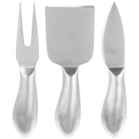 Blokker kaasmesjes zilver - set van 3 - thumbnail