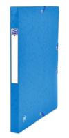 Elastobox oxford top file+ a4 25mm blauw | 12 stuks - thumbnail