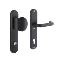 Intersteel VoordeurbeslagVurano PC 92mm kerntrekbeveiliging zwart - 0023.396049 - thumbnail