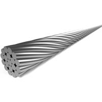 Elvedes schakel binnenkabel ø0,9mm 2500mm nø4x4 rvs - thumbnail