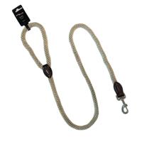 Jack and Vanilla Hondenriem - Rond - Beige - Lengte 135 - Diameter 1,5 cm - thumbnail