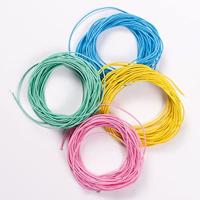 Folia elastiek touw, 5 m, pak van 4 stuks in geassorteerde pastelkleuren - thumbnail