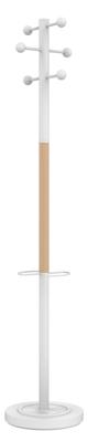 Kapstok unilux access staand hout wit