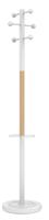 Kapstok unilux access staand hout wit - thumbnail