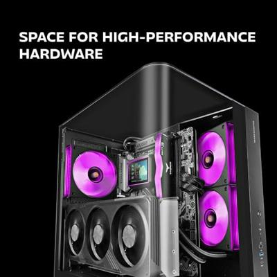 Mars Gaming MC-INFINIOLITE Midi Tower Zwart