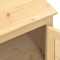 Kledingkast Corona 55x38x170 cm massief grenenhout - thumbnail