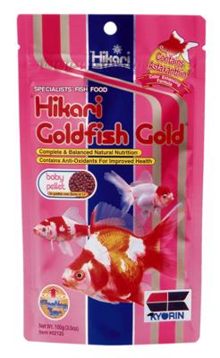 Gold Goldfish Baby 100 Gr vissenvoer Hikari - Hikari