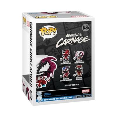 Marvel Funko Pop Vinyl: Carnage Ghost Spider