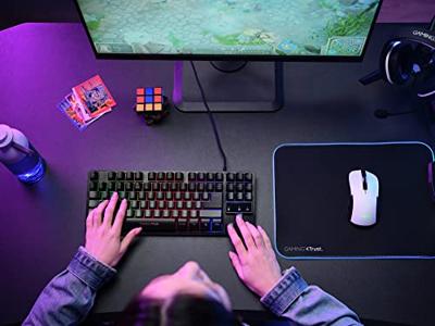 Gaming muis Trust GXT Wit Zwart 7200 dpi