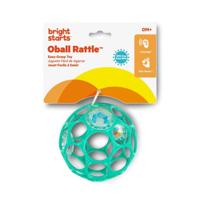 Oball Rattle Easy Grip Groen - thumbnail