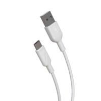Kabel USB A naar USB-C Muvit Wit 3 m - thumbnail