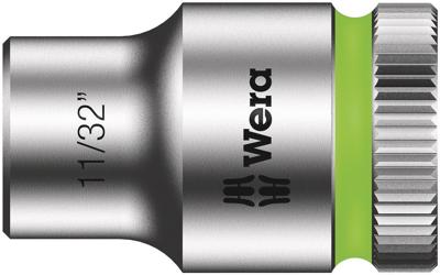 Wera 8790 HMB 05003571001 Dop (zeskant) Dopsleutelinzetstuk 11/32 3/8 (10 mm)