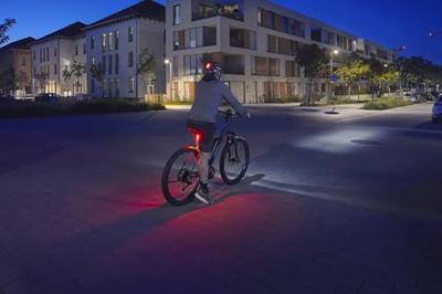 FISCHER FAHRRAD TWIN Achterlicht LED Zwart
