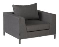 WOOOD Outdoor Loungestoel 'Sicilië' kleur Stone Grey - thumbnail