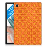 Samsung Galaxy Tab A8 2021/2022 Hippe Hoes Batik Oranje - thumbnail