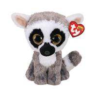 TY beanie boos ringstaartmaki knuffel linus 24 cm - thumbnail