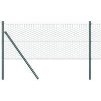 VidaXL Hexagon hek groen 0,4 x 10 m pvc - thumbnail