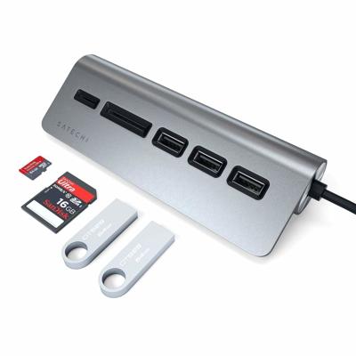Satechi ST-TCHCRM USB-combi-hub Space grijs